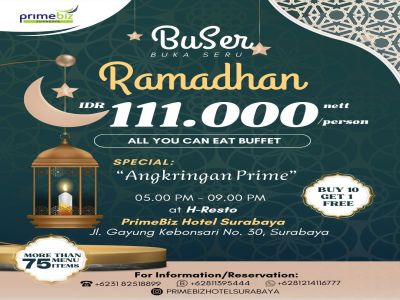 Buser, Buka Bersama PrimeBiz Hotel Surabaya