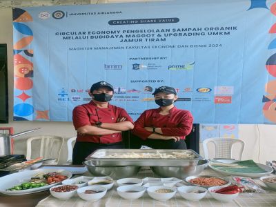 Cooking Class PrimeBiz Hotel Surabaya: Mendukung Ekonomi Sirkular dengan Jamur Tiram dan Maggot 